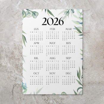 A3 Designer Calendar