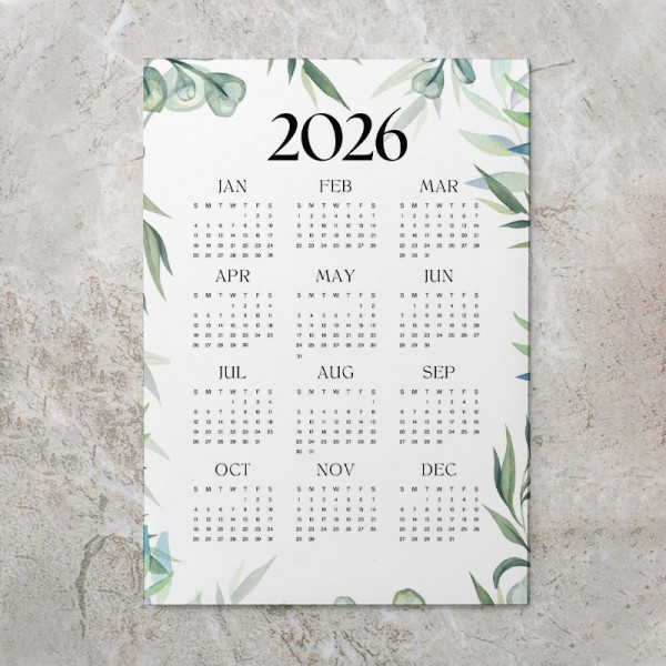 A3 Designer Calendar
