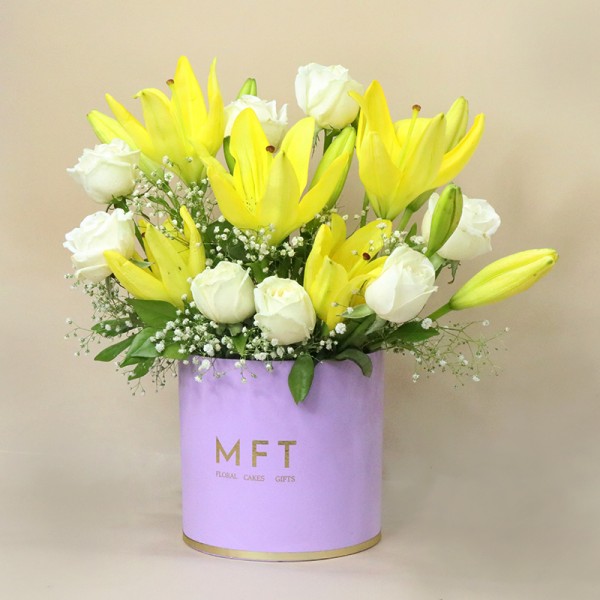 Harmony Rose N Lily Lilac Box