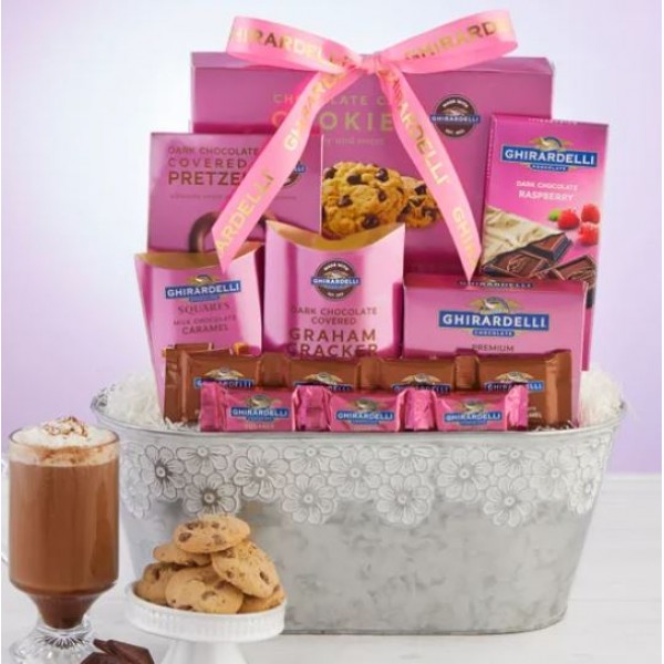 Ghirardelli Chocolates Gift Basket