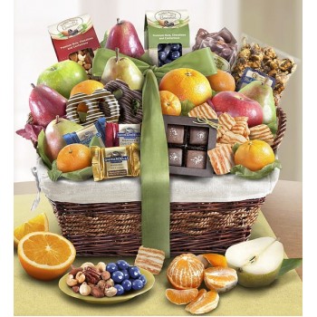 Distinctive Fruit Sweets Gift Basket
