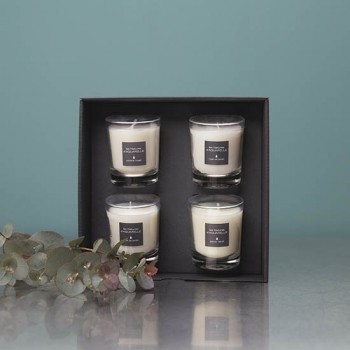 Four 70G Scented Candles Natural Wax 