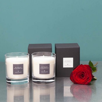 Two 190G Scented Candles Natual Wax
