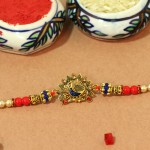 Divine Peacock Rakhi