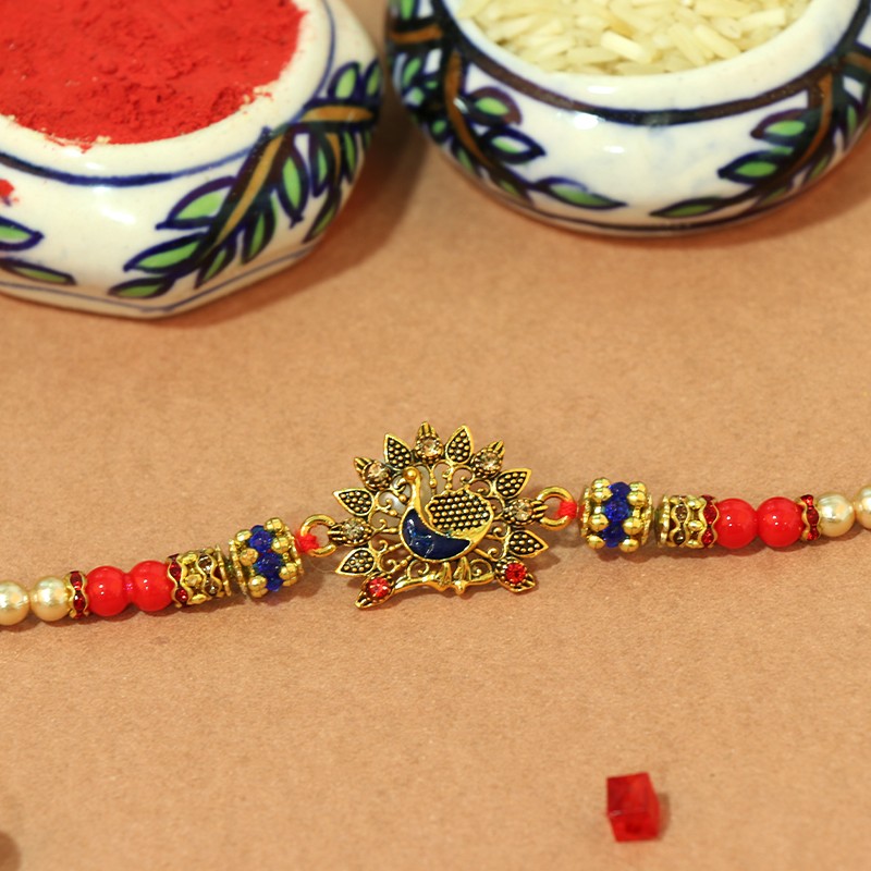 rakhi of peacock