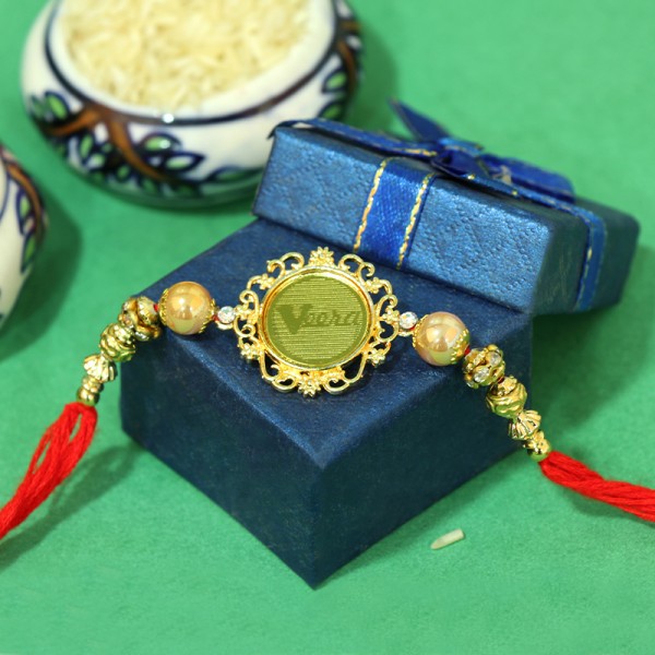 Veera Gold Rakhi