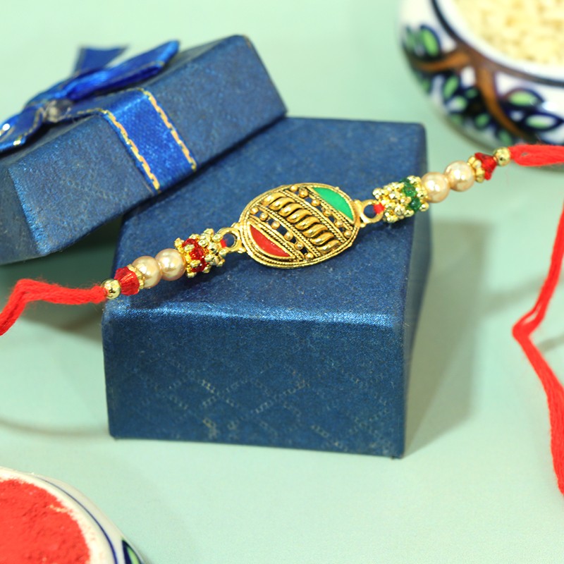 Meenakari Rakhi