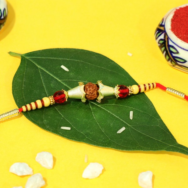 Heavenly Rudraksha Rakhi