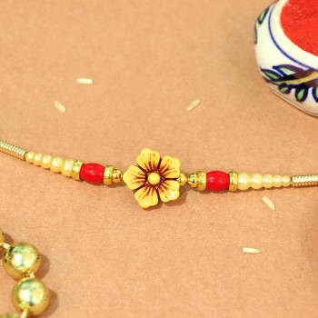 Floral Traditional Rakhi