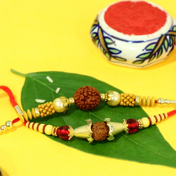 Auspicious Rudra Rakhi Set