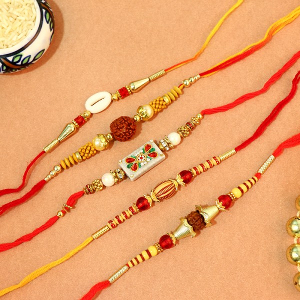 Spiritual Rakhi Family Pack