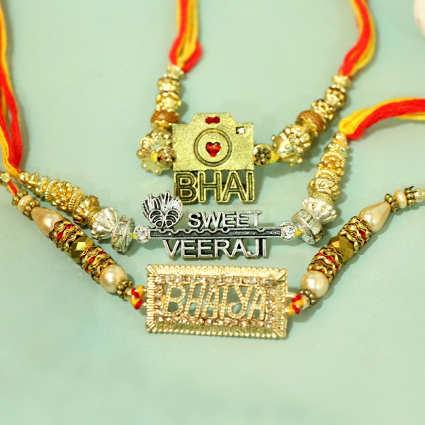 Luxury Trio Rakhi Hamper