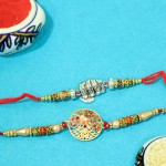 Stunner Ethnic Rakhi Set