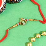 Excellent Designer Floral Rakhi