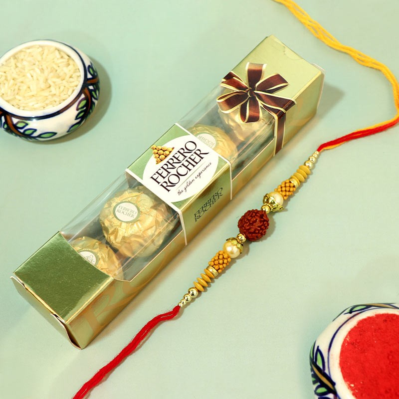 rakhi with chocolates