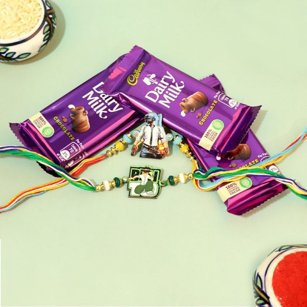 Enticing Kids Rakhi Combo