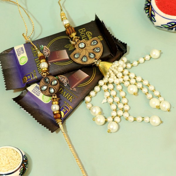 Graceful Bhaiya Bhabhi Rakhi Hamper