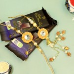 Glamourous Bhaiya Bhabhi Rakhi Hamper