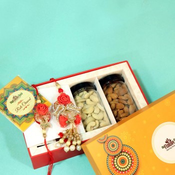 Online Rakhi With Cookie Gifts