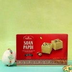 Enticing Rakhi with Soan Papdi