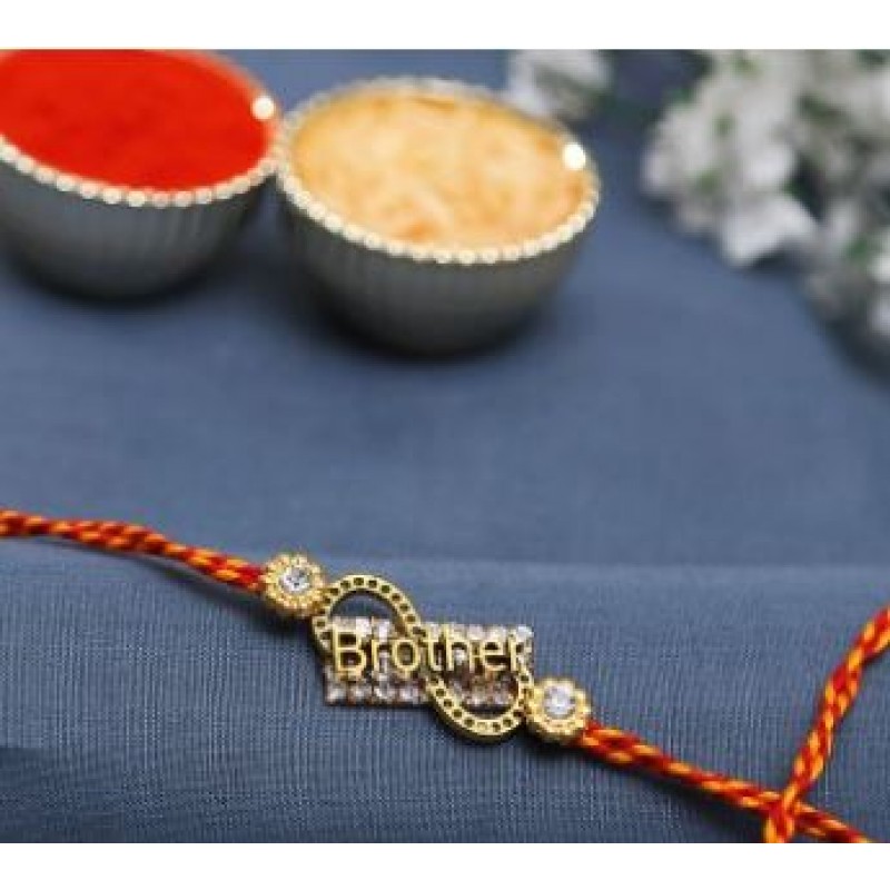 Studded Brother Rakhi