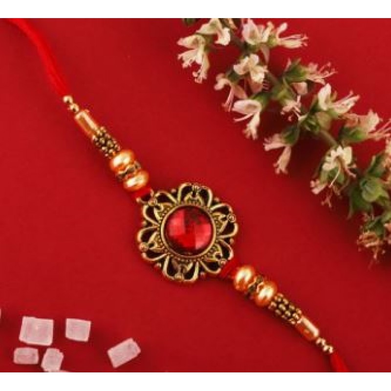 Red Stone Rakhi