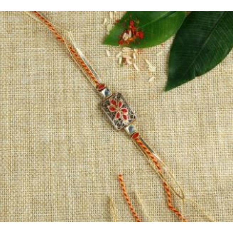 Beads And Mauli Rakhi