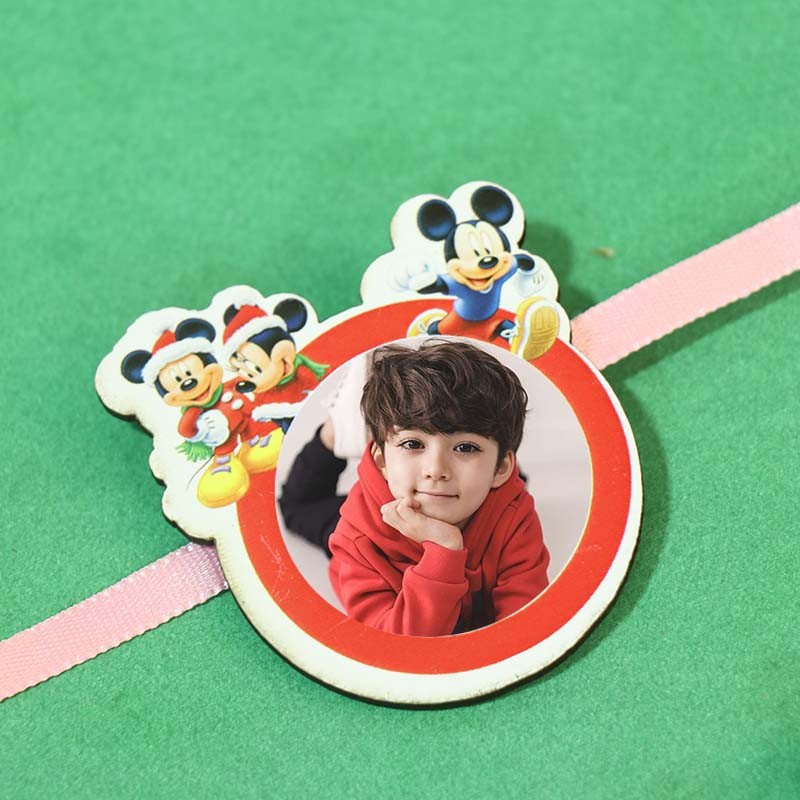 personalized photo rakhi