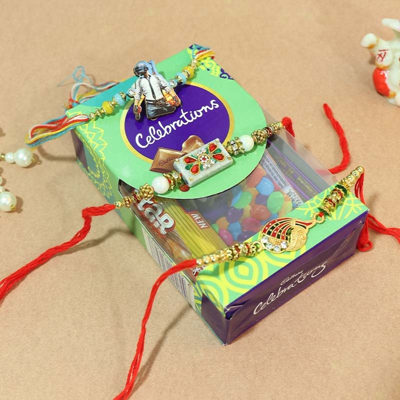 Trio Designer Rakhi Celebration