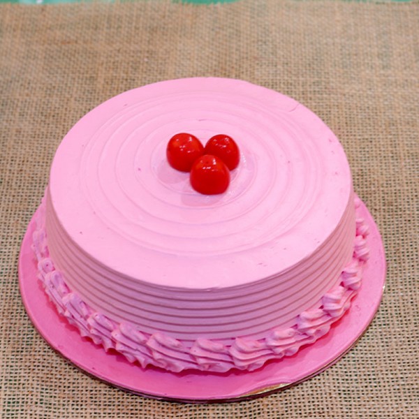 1 Kg Strawberry Cream Cake