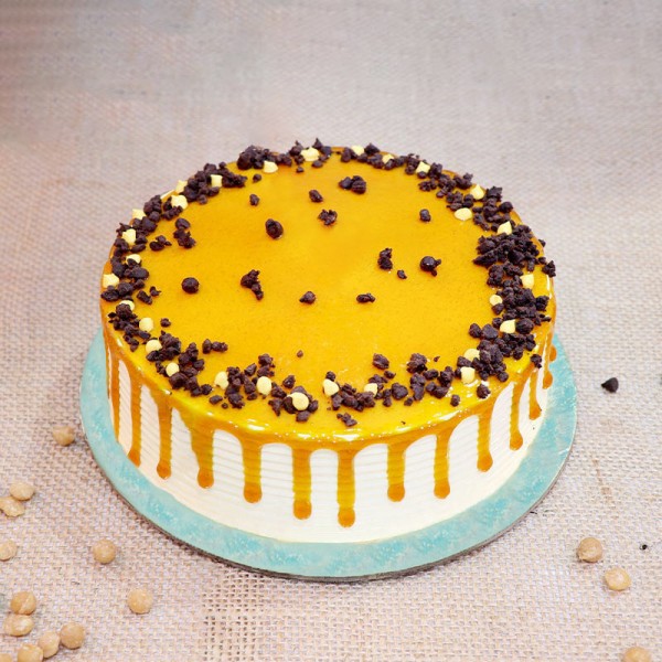 Crunchy Butterscotch Cream Cake - 1 Kg, बटरस्कॉच केक - Gift N Treat,  Gurugram | ID: 2852841098497