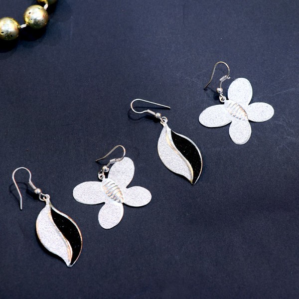 Stunning Silver Earrings Combo