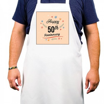 Soothing 50th Anniversary Apron