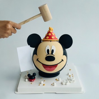 Mickey Mouse Pinata Cake