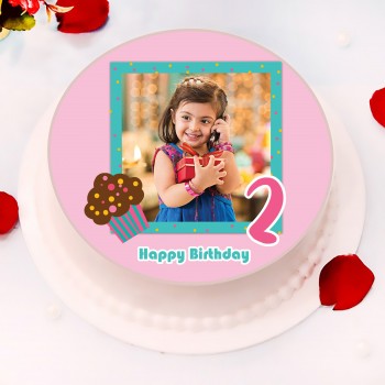Second Birthday Princess Cake