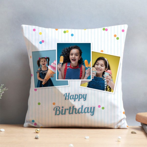11th Birthday Celebration Cushion