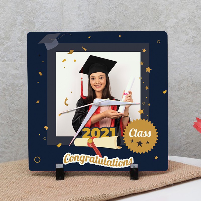 Glorious Graduation Clock