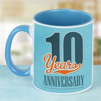Enchanting 10th Anniversary Mug