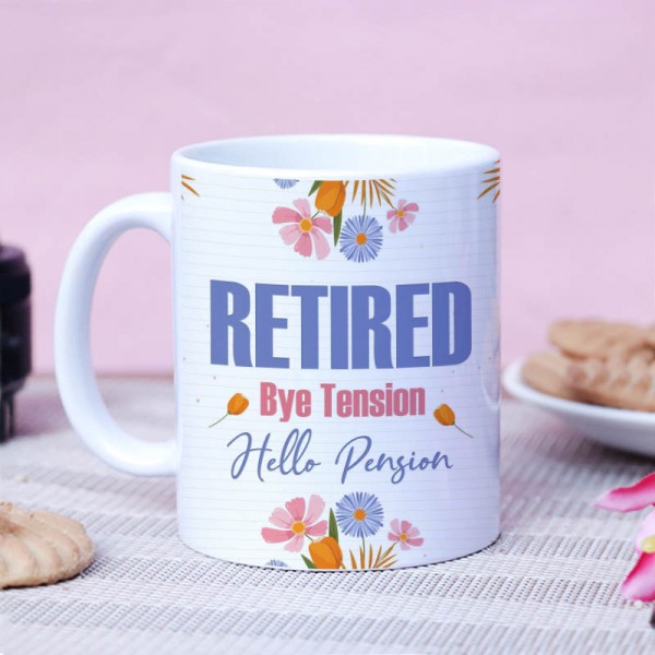 Retirement Celebration Mug- MyFlowerTree