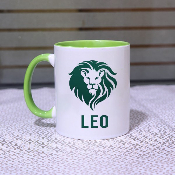 Leo Zodiac Sign Mug