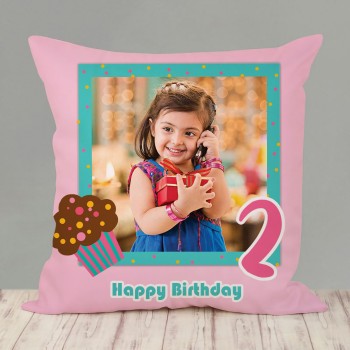 Second Birthday Princess Cushion
