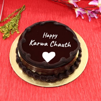 Karwa Chauth Tempting Love Cake