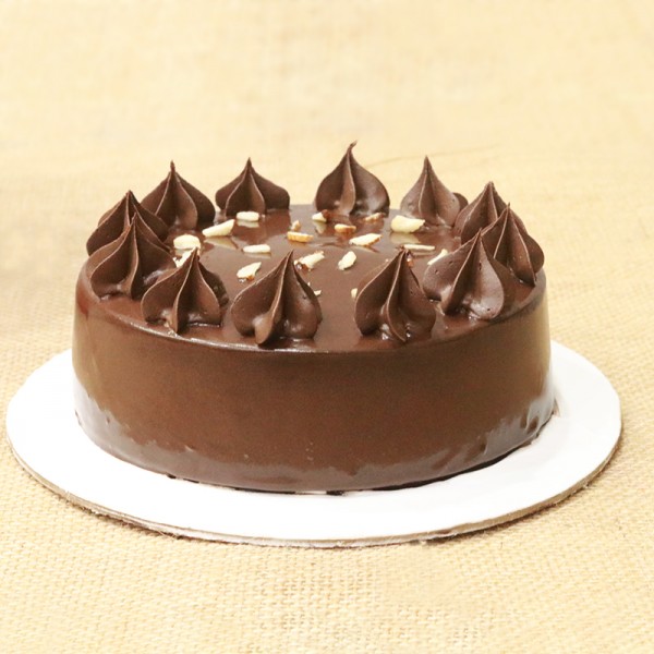 Belgium Chocolate Almond Cake