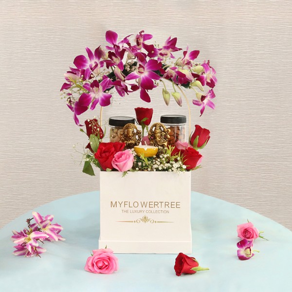 Floral Diwali Hamper
