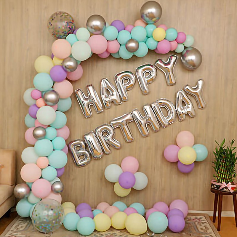 Soothing Pastel Balloon Decor