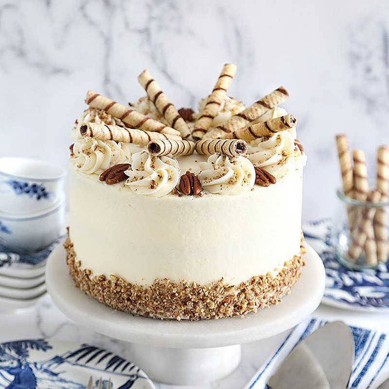 Coffee Cream Cake Half Kg