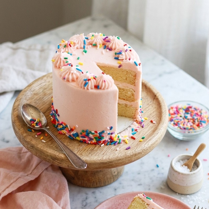 Vanilla Celebration Mini Cake