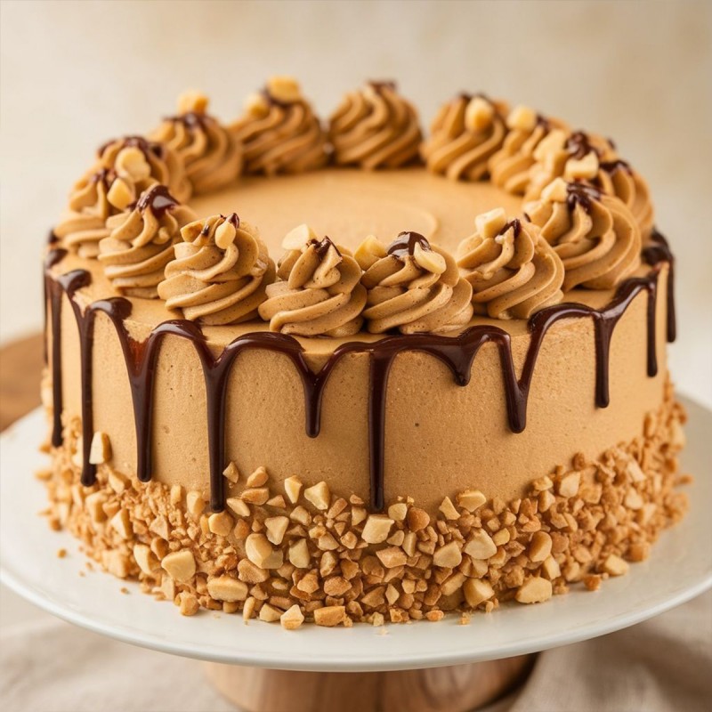 Half Kg Chocolate Mud Cream Cake