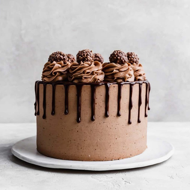 Chocolate Rocher Cake