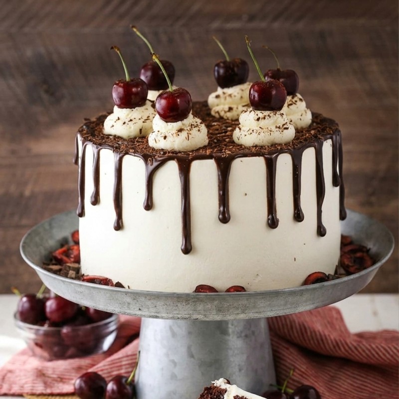 Sugarfree Black Forest Cake